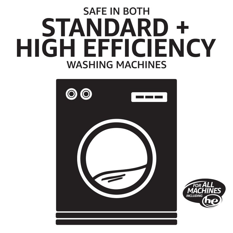 Amazon Basics Concentrated Liquid Laundry Detergent, Free of Perfumes & Clear of Dyes, 110 loads, 82.5 Fl Oz (Previously Solimo) - Image 4